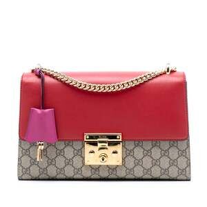 Gucci Padlock Shoulder Bag Gg Coated #246133G11B